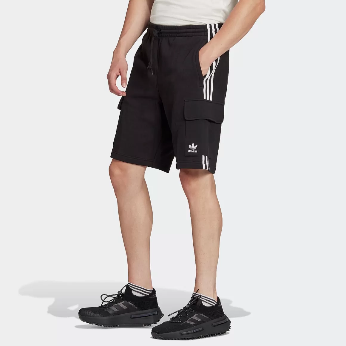 Adidas Originals Adicolor Classics 3-Stripes Cargo Shorts Fashion