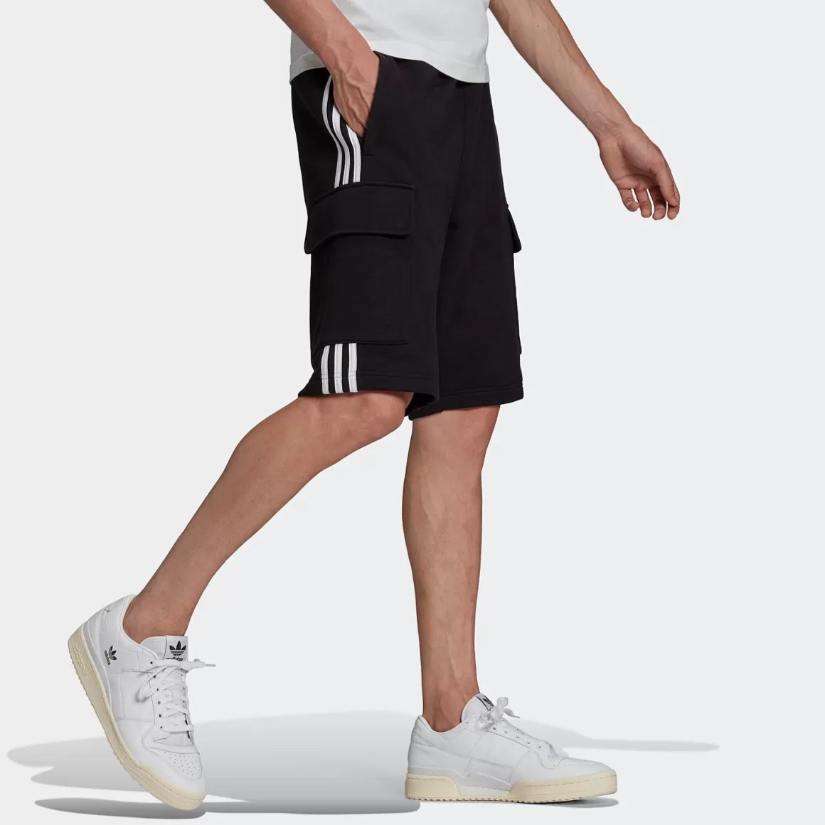 Adidas Originals Adicolor Classics 3-Stripes Cargo Shorts Fashion