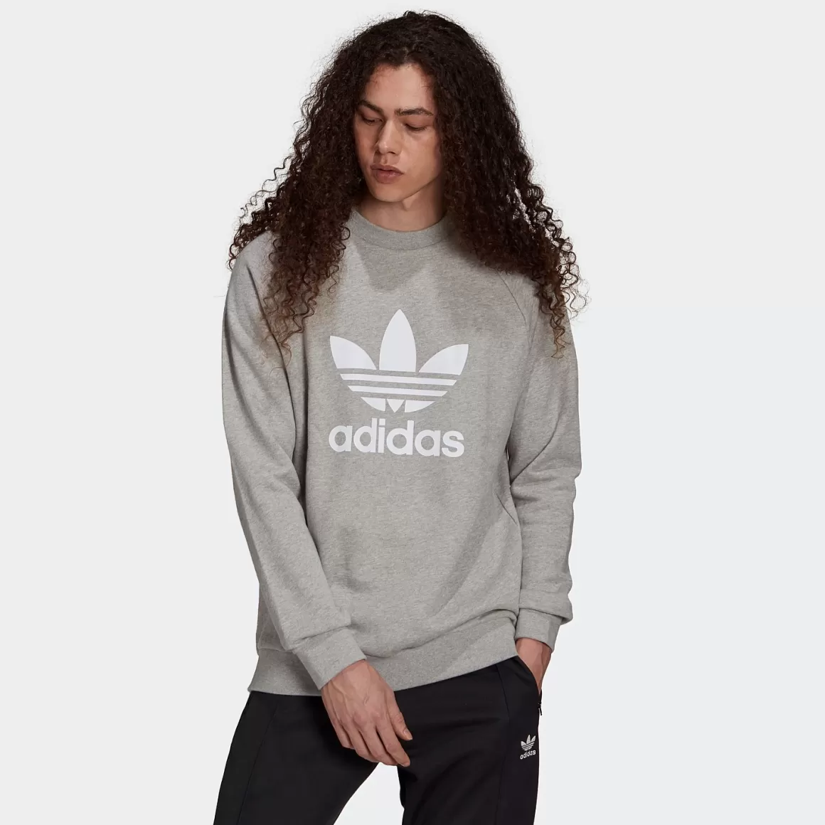 Adidas Originals Adicolor Classics Trefoil Crewneck Sweatshirt Shop