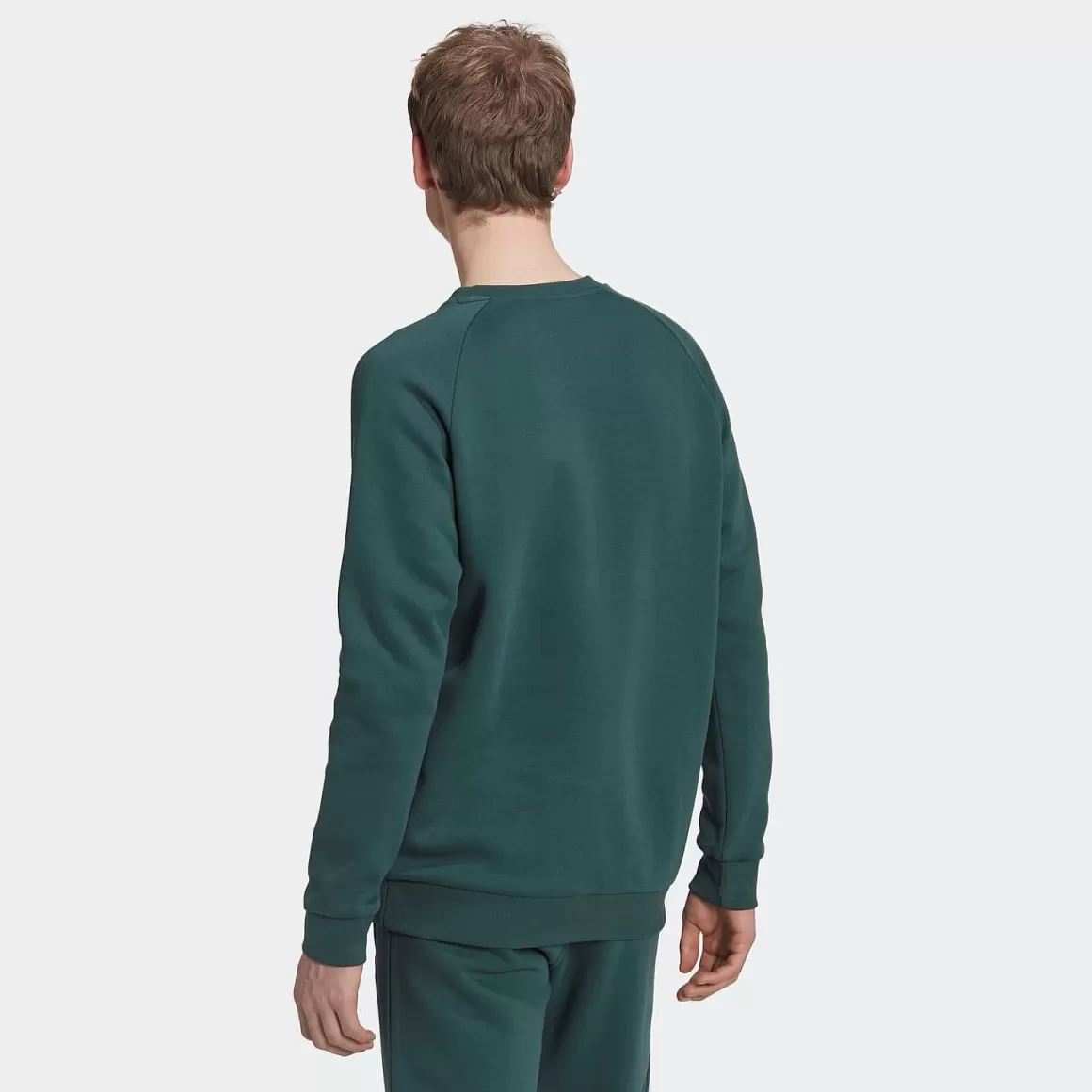 Adidas Originals Adicolor Essentials Trefoil Crewneck Sweatshirt Store