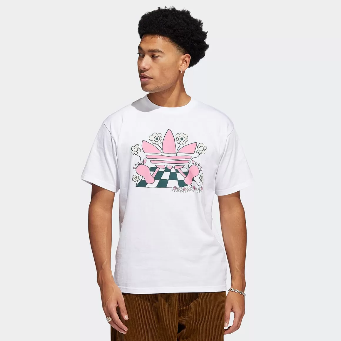 Adidas Originals Cartoon Trefoil Tee Outlet