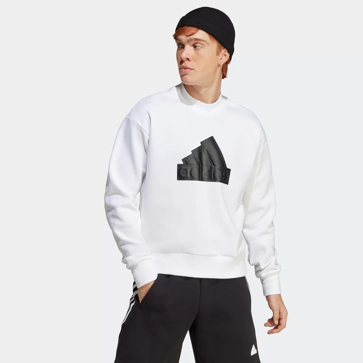 Adidas Future Icons Badge Of Sport Crewneck Flash Sale