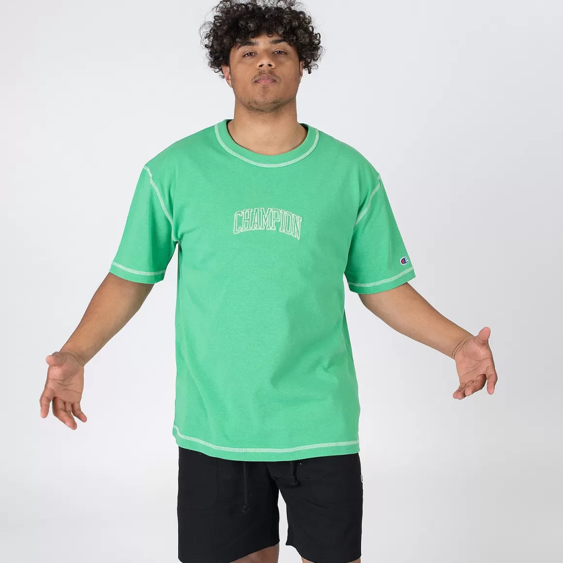 Champion Heritage Contrast Stitch T-Shirt Online