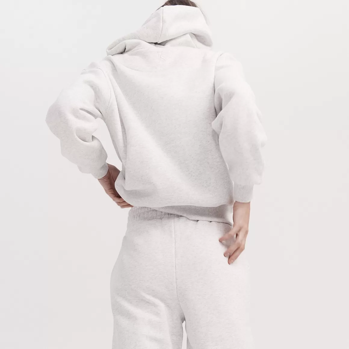Taylor Sport Heritage Hoodie In Snow Marle Best Sale