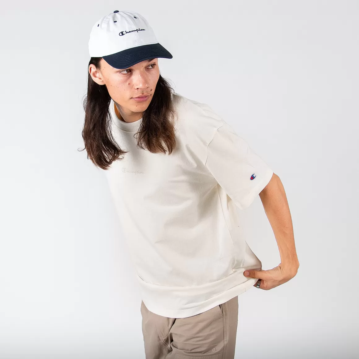 Champion Heritage New Script Tee Hot
