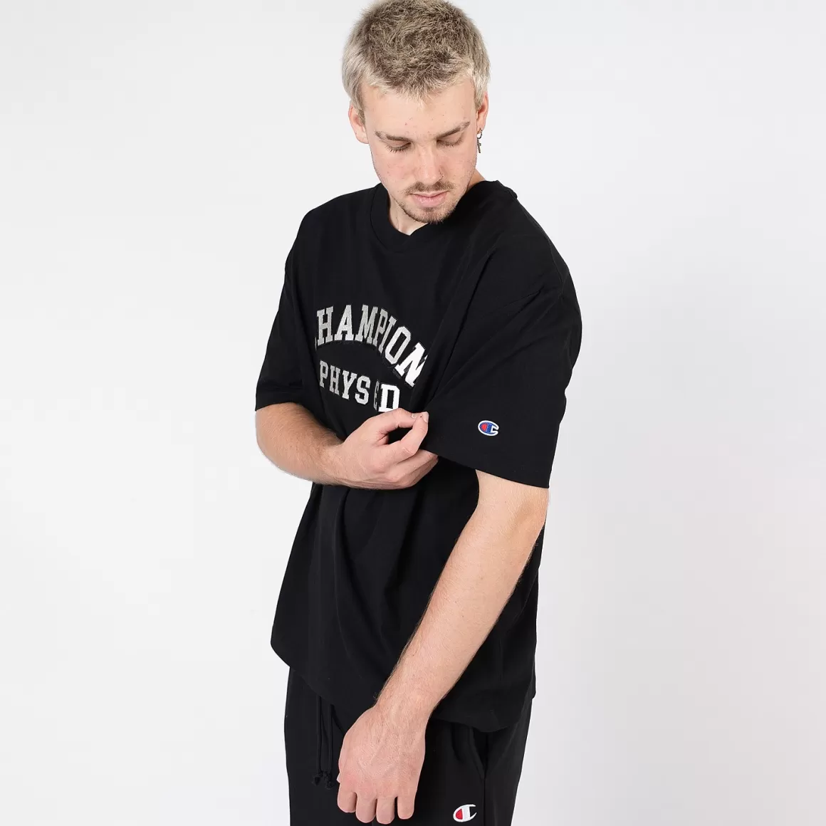 Champion Heritage Physical Ed Logo Tee Flash Sale