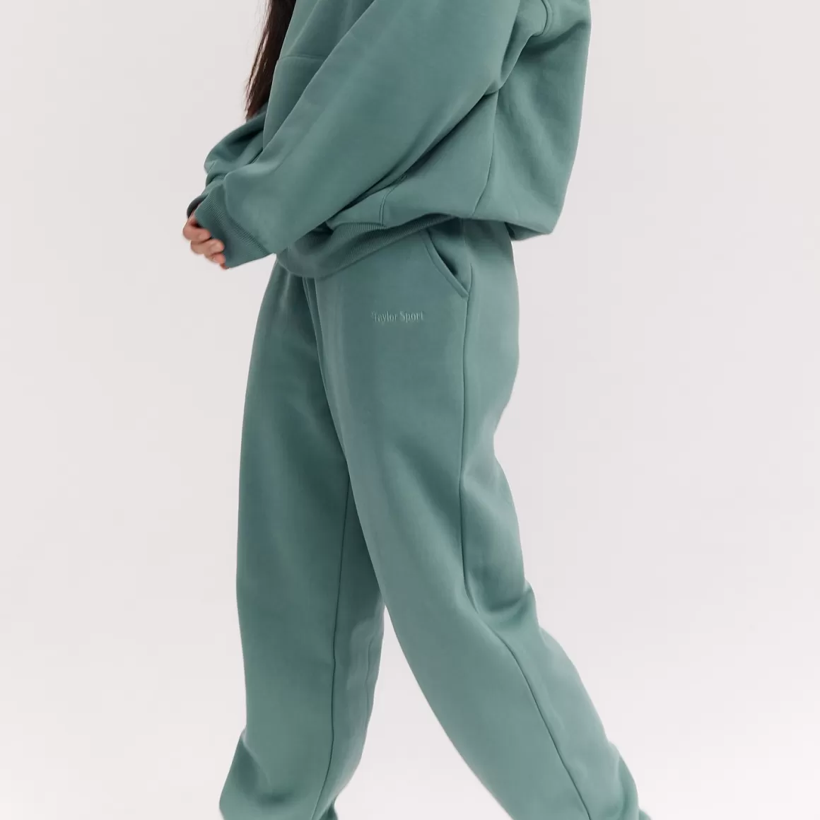 Taylor Sport Heritage Sweatpant In Pine Hot