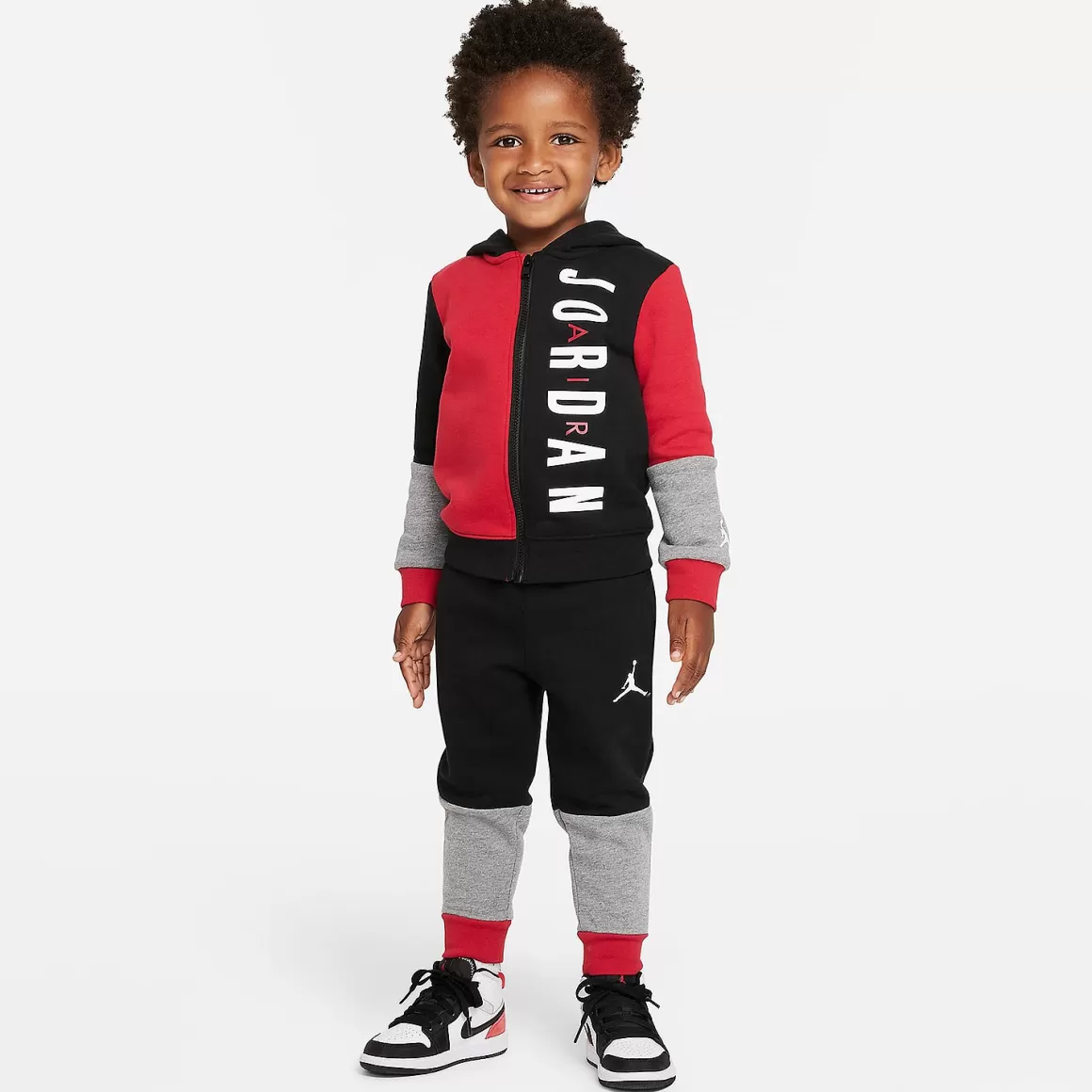 ROOKIES Jordan Air Fleece Full-Zip Hoodie And Pants Set Infants Flash Sale
