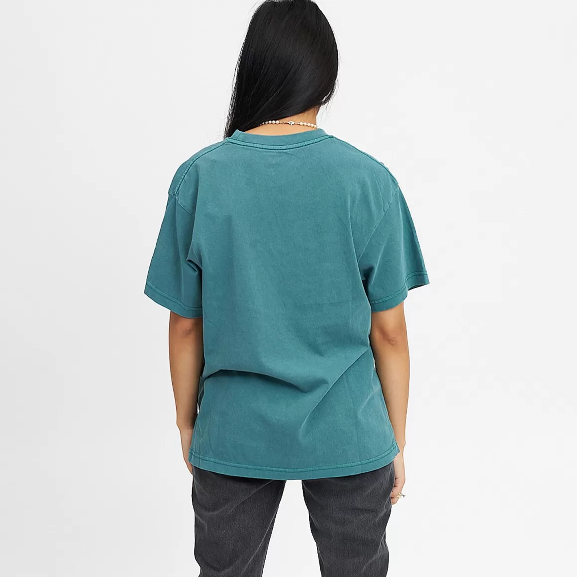 MITCHELL AND NESS Miami Dolphins Vintage Classic Big Logo Tee Unisex Outlet