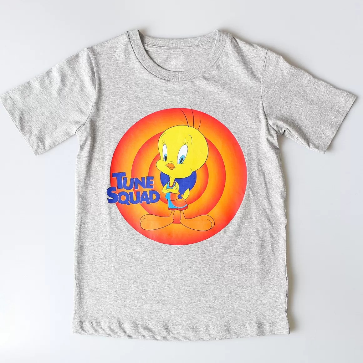 MITCHELL AND NESS Space Jam Tune Squad Tweety Bird Short-Sleeve Tee Youth Clearance